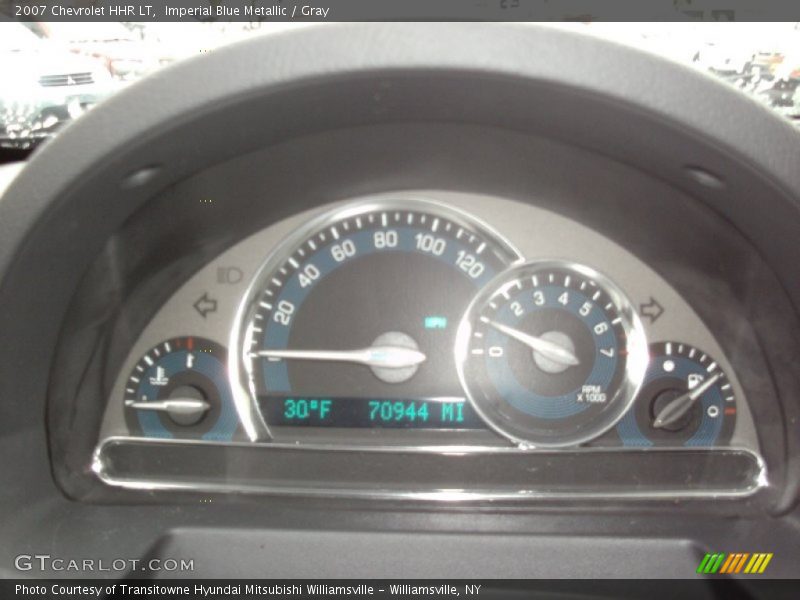 Imperial Blue Metallic / Gray 2007 Chevrolet HHR LT
