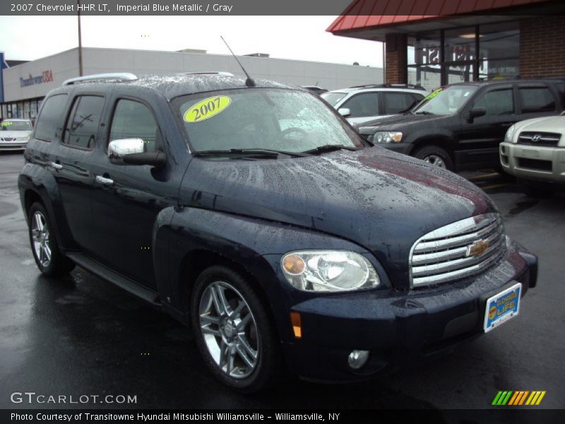 Imperial Blue Metallic / Gray 2007 Chevrolet HHR LT