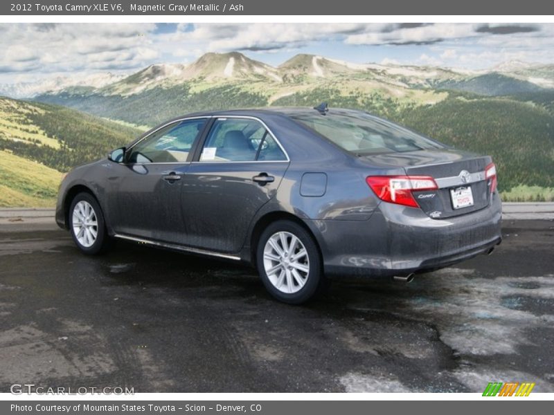 Magnetic Gray Metallic / Ash 2012 Toyota Camry XLE V6