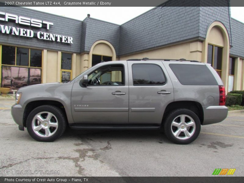 Graystone Metallic / Ebony 2007 Chevrolet Tahoe LTZ 4x4