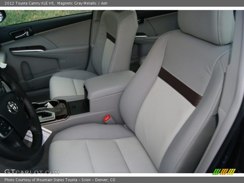 Magnetic Gray Metallic / Ash 2012 Toyota Camry XLE V6