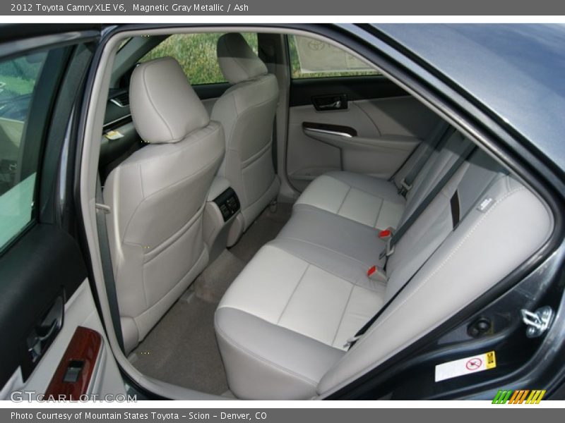Magnetic Gray Metallic / Ash 2012 Toyota Camry XLE V6