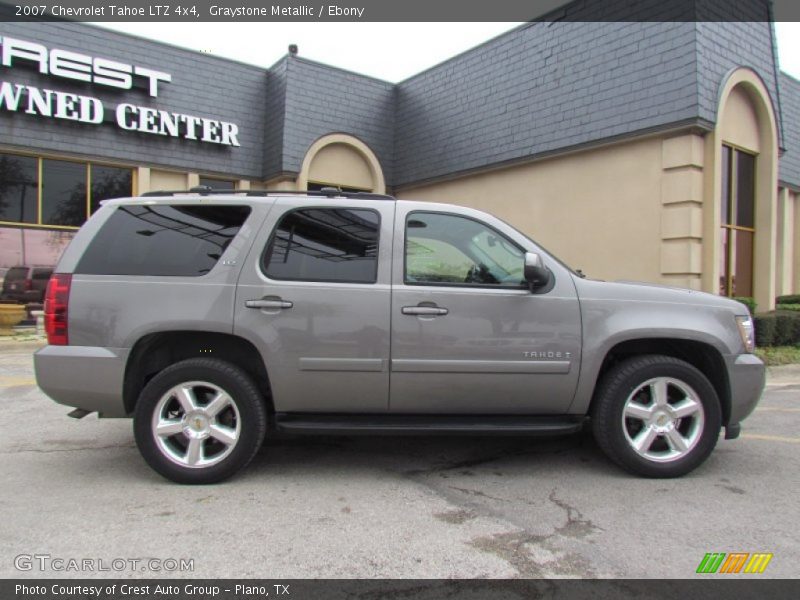 Graystone Metallic / Ebony 2007 Chevrolet Tahoe LTZ 4x4
