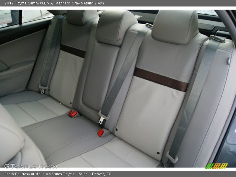 Magnetic Gray Metallic / Ash 2012 Toyota Camry XLE V6