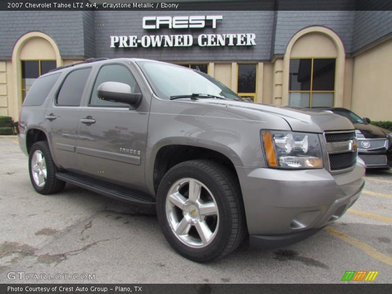 Graystone Metallic / Ebony 2007 Chevrolet Tahoe LTZ 4x4