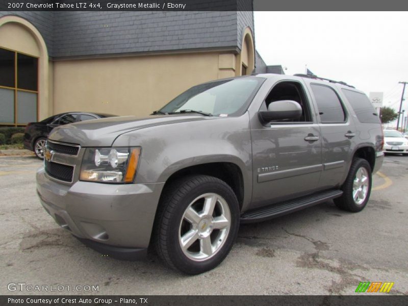 Graystone Metallic / Ebony 2007 Chevrolet Tahoe LTZ 4x4