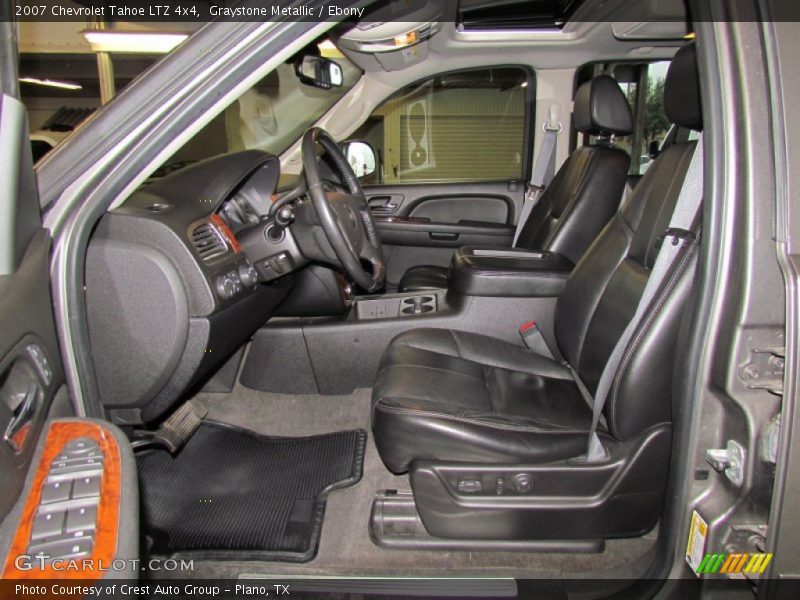 Graystone Metallic / Ebony 2007 Chevrolet Tahoe LTZ 4x4