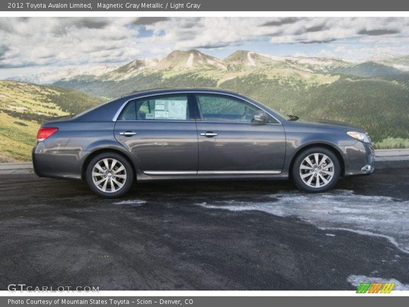Magnetic Gray Metallic / Light Gray 2012 Toyota Avalon Limited