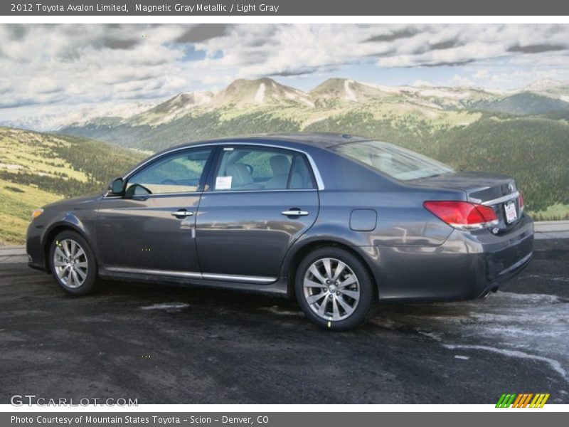 Magnetic Gray Metallic / Light Gray 2012 Toyota Avalon Limited