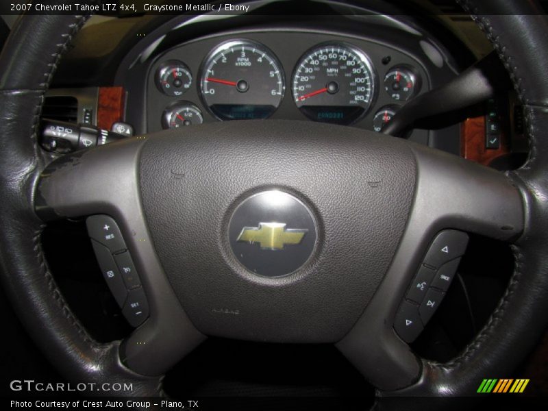 Graystone Metallic / Ebony 2007 Chevrolet Tahoe LTZ 4x4