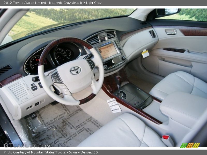  2012 Avalon Limited Light Gray Interior