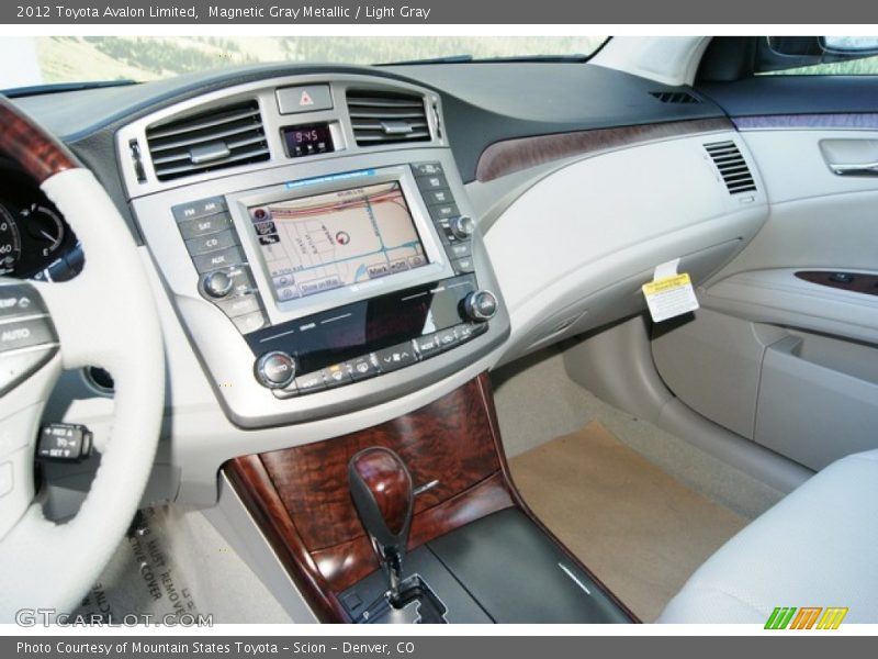 Magnetic Gray Metallic / Light Gray 2012 Toyota Avalon Limited