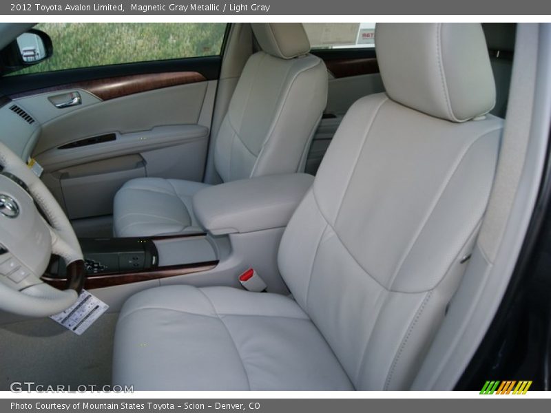 Magnetic Gray Metallic / Light Gray 2012 Toyota Avalon Limited