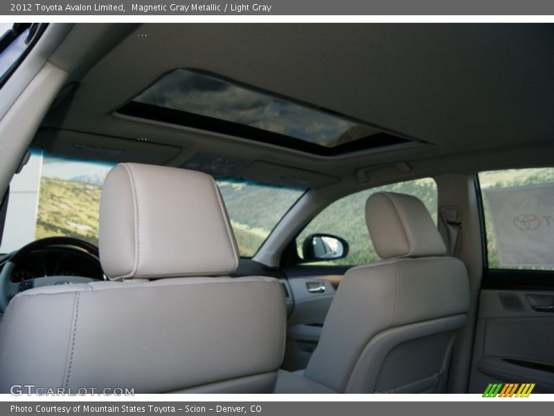 Magnetic Gray Metallic / Light Gray 2012 Toyota Avalon Limited