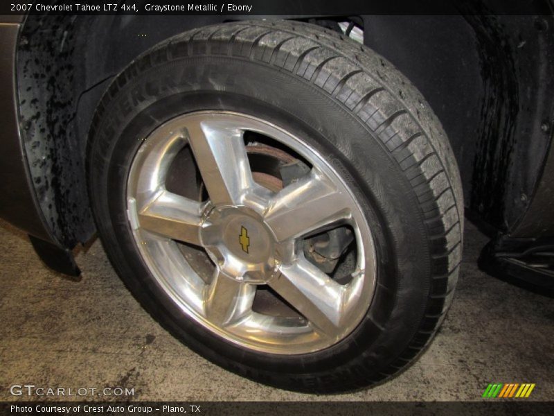 Graystone Metallic / Ebony 2007 Chevrolet Tahoe LTZ 4x4
