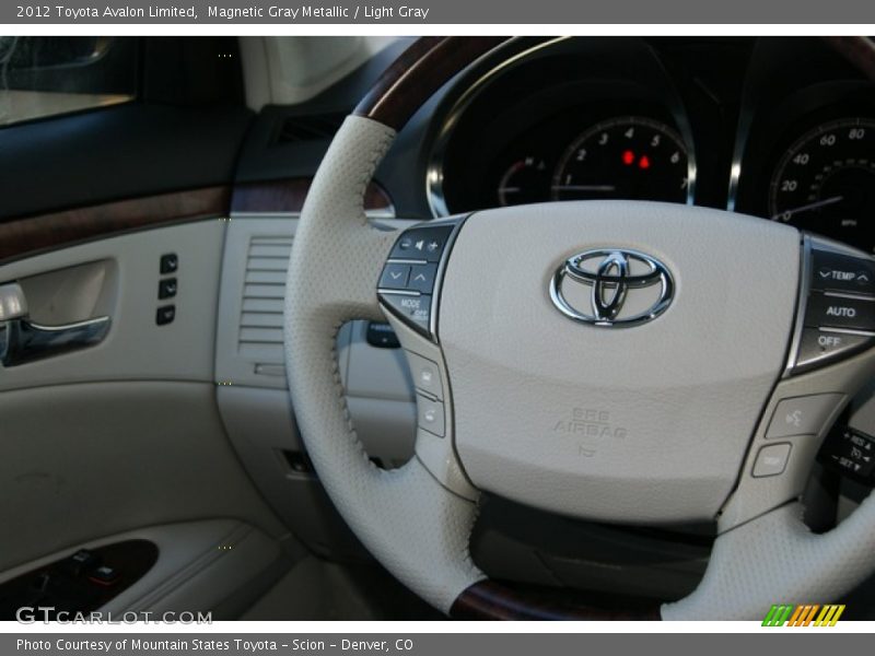 Magnetic Gray Metallic / Light Gray 2012 Toyota Avalon Limited