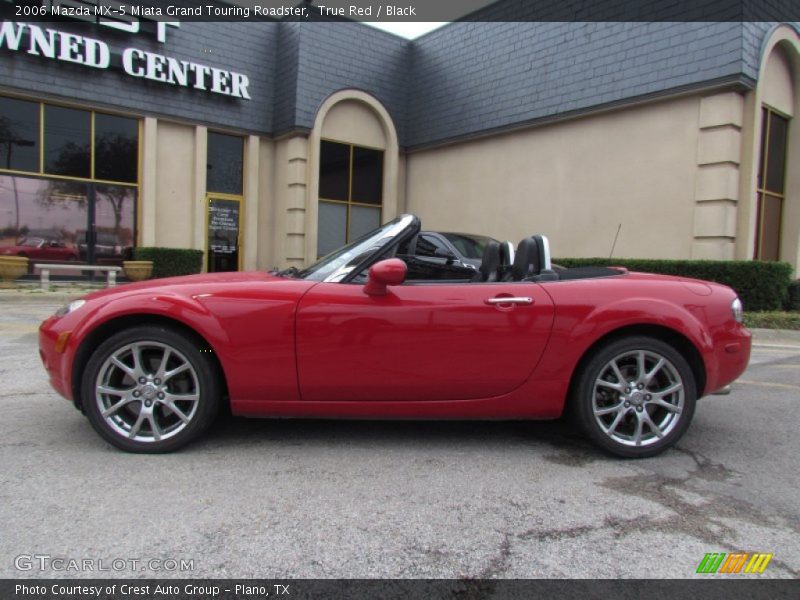 True Red / Black 2006 Mazda MX-5 Miata Grand Touring Roadster
