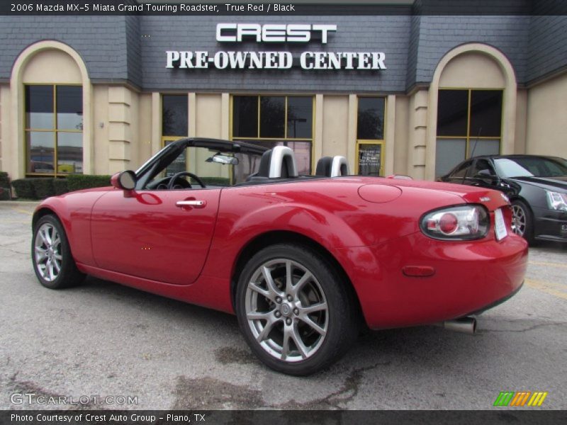 True Red / Black 2006 Mazda MX-5 Miata Grand Touring Roadster