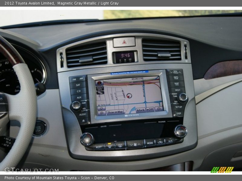 Magnetic Gray Metallic / Light Gray 2012 Toyota Avalon Limited