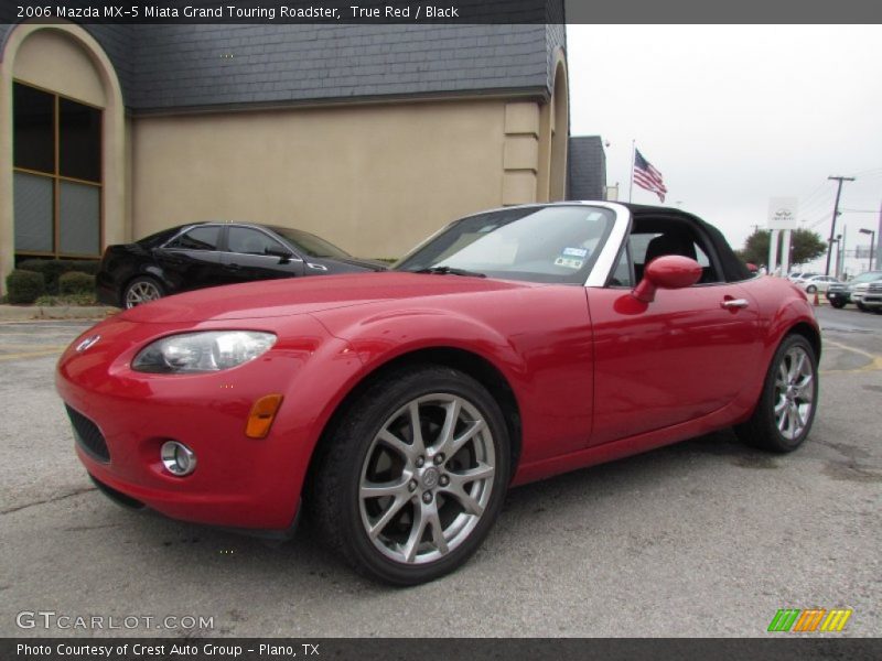 True Red / Black 2006 Mazda MX-5 Miata Grand Touring Roadster