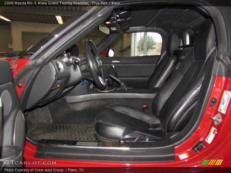 True Red / Black 2006 Mazda MX-5 Miata Grand Touring Roadster