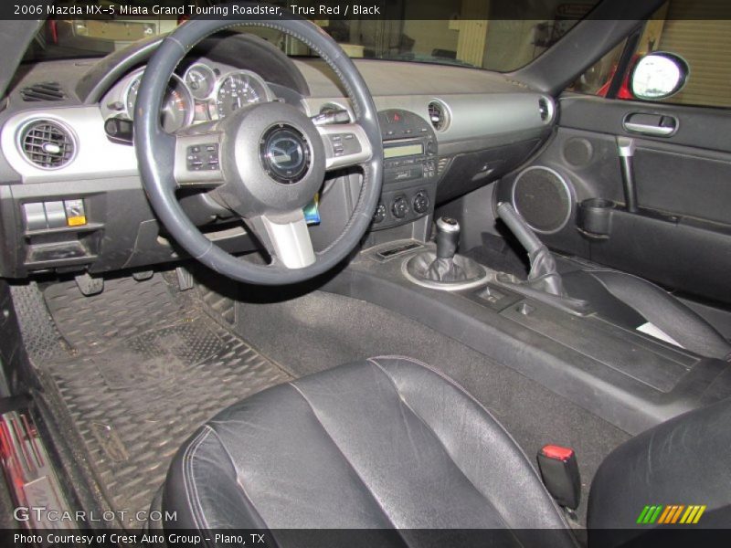True Red / Black 2006 Mazda MX-5 Miata Grand Touring Roadster