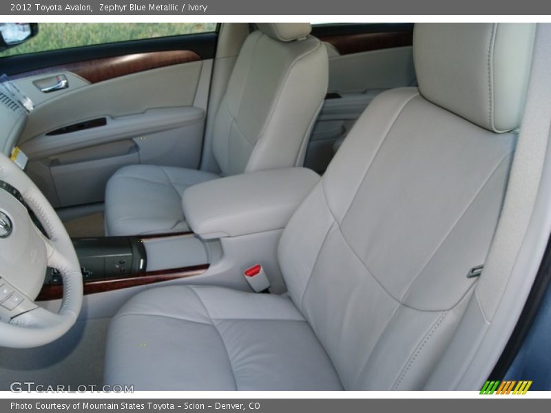 Zephyr Blue Metallic / Ivory 2012 Toyota Avalon