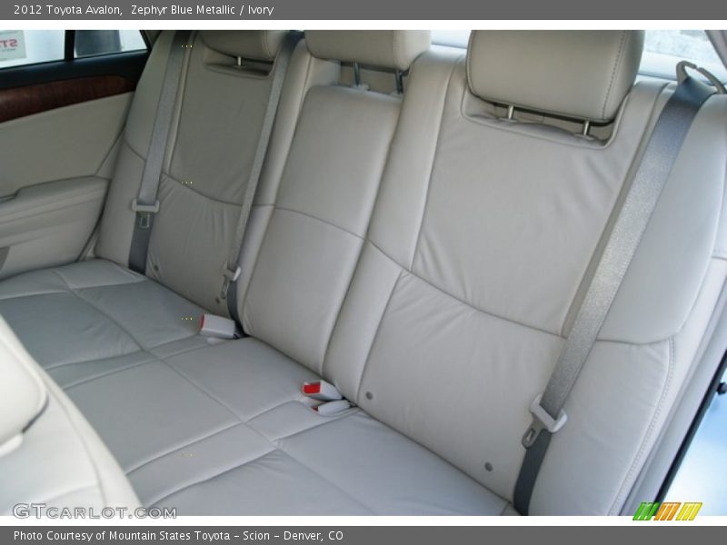 Zephyr Blue Metallic / Ivory 2012 Toyota Avalon