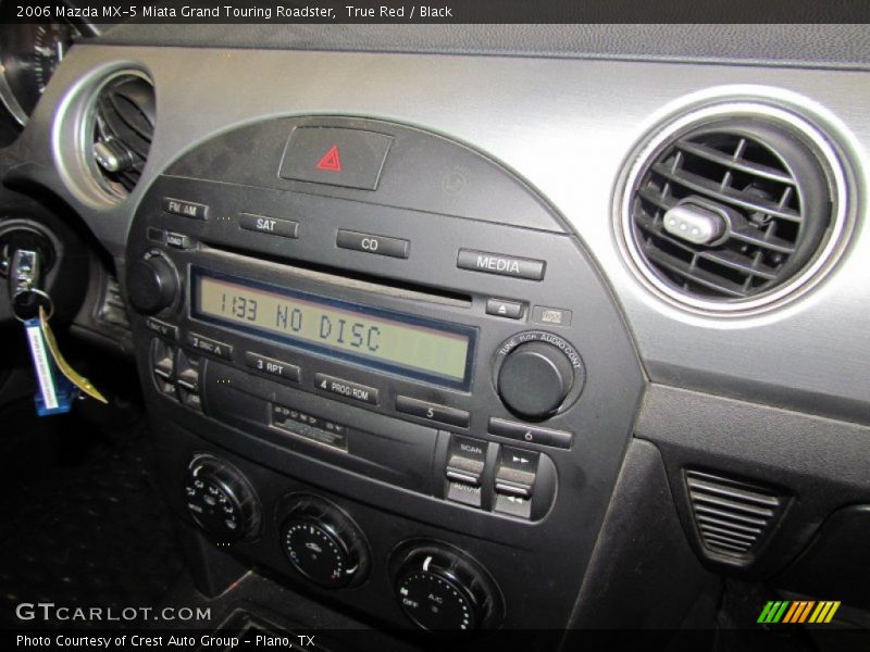 True Red / Black 2006 Mazda MX-5 Miata Grand Touring Roadster