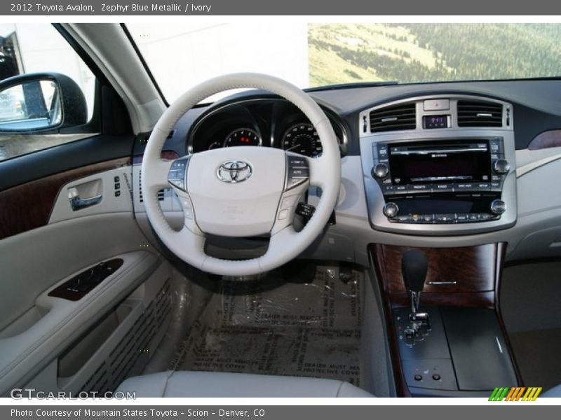 Zephyr Blue Metallic / Ivory 2012 Toyota Avalon