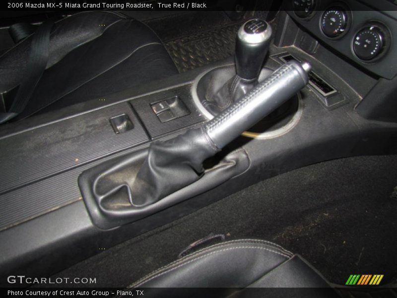 True Red / Black 2006 Mazda MX-5 Miata Grand Touring Roadster