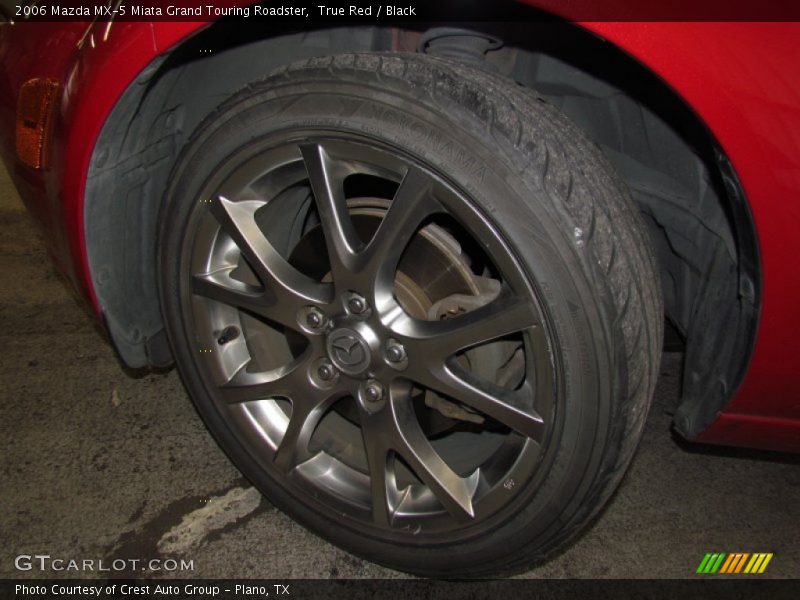 True Red / Black 2006 Mazda MX-5 Miata Grand Touring Roadster