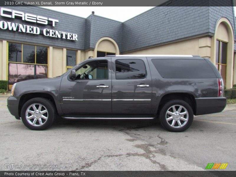 Storm Gray Metallic / Ebony 2010 GMC Yukon XL Denali