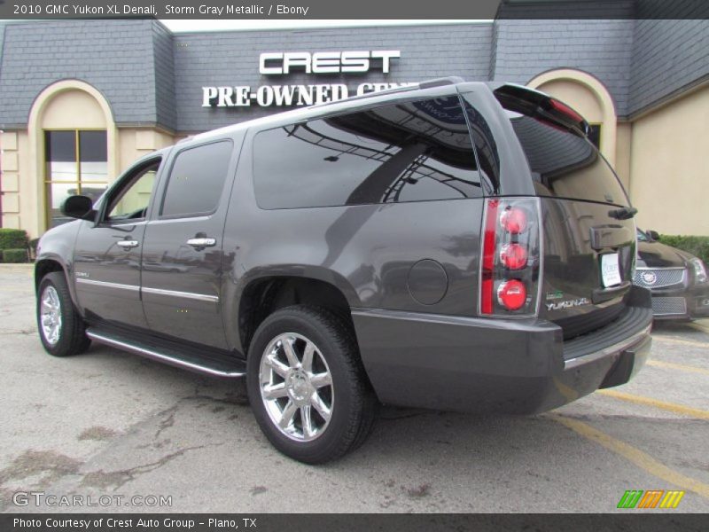 Storm Gray Metallic / Ebony 2010 GMC Yukon XL Denali