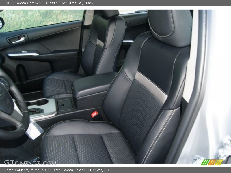 Classic Silver Metallic / Black 2012 Toyota Camry SE