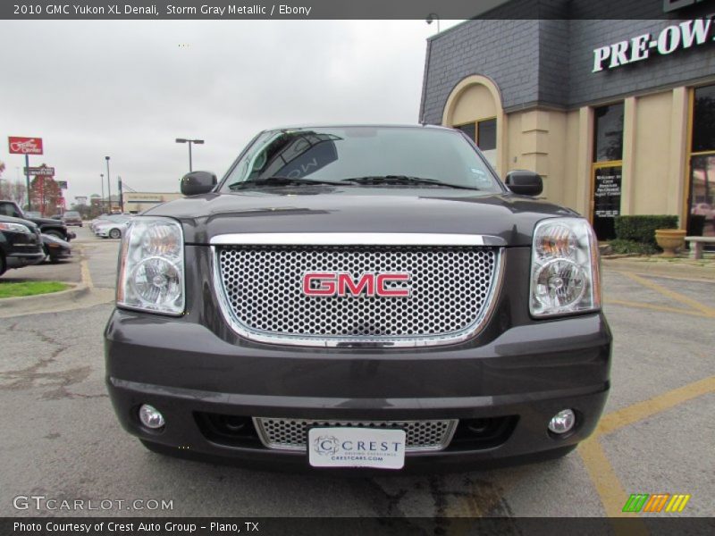 Storm Gray Metallic / Ebony 2010 GMC Yukon XL Denali