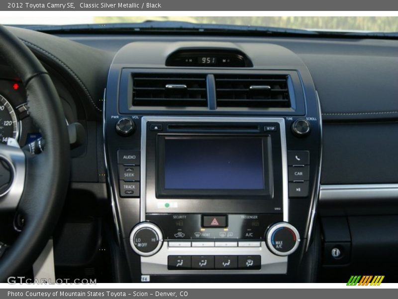 Classic Silver Metallic / Black 2012 Toyota Camry SE