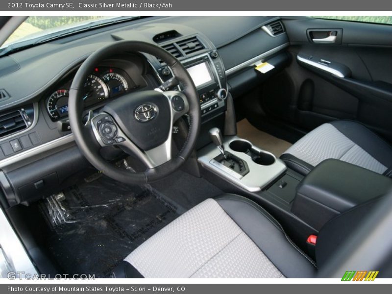 Classic Silver Metallic / Black/Ash 2012 Toyota Camry SE