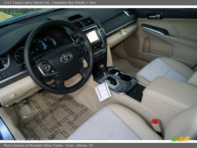  2012 Camry Hybrid XLE Ivory Interior