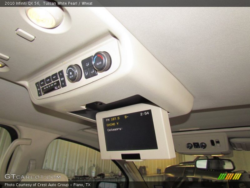 Tuscan White Pearl / Wheat 2010 Infiniti QX 56