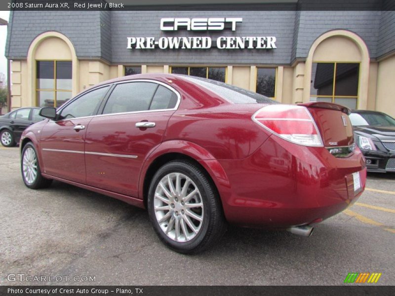 Red Jewel / Black 2008 Saturn Aura XR