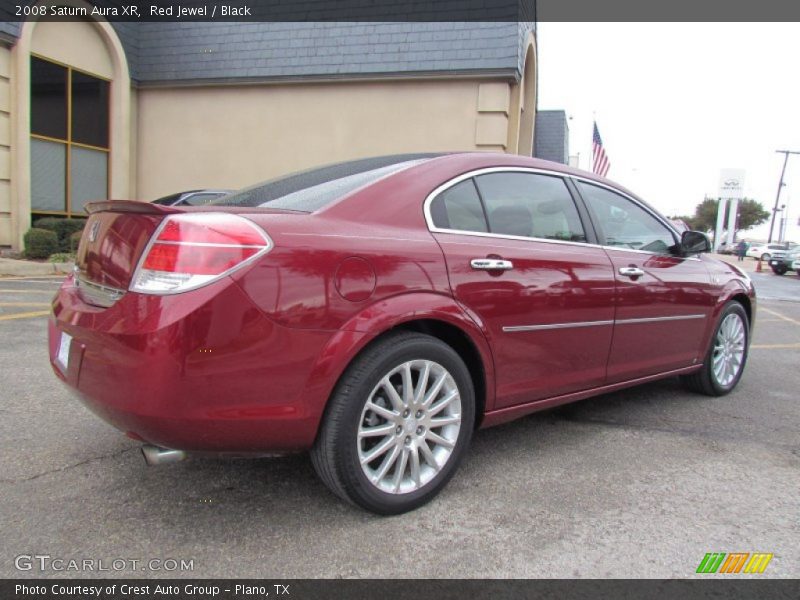 Red Jewel / Black 2008 Saturn Aura XR