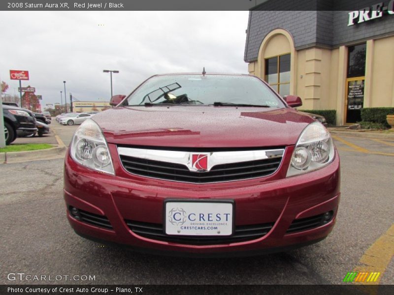 Red Jewel / Black 2008 Saturn Aura XR