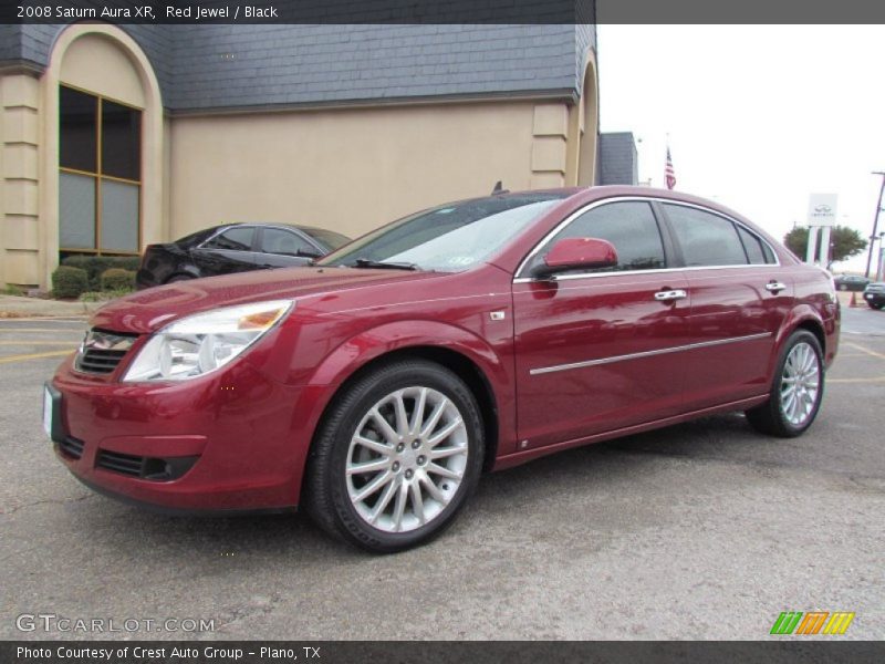 Red Jewel / Black 2008 Saturn Aura XR