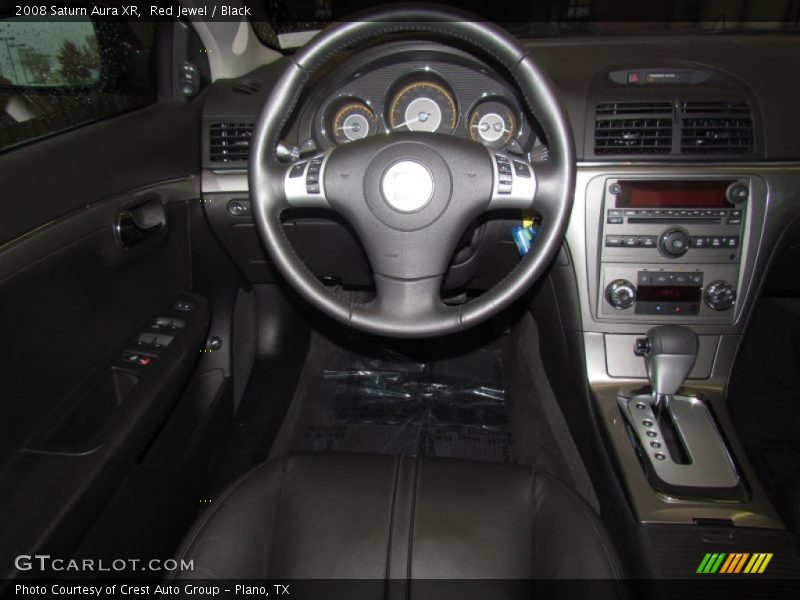 Red Jewel / Black 2008 Saturn Aura XR