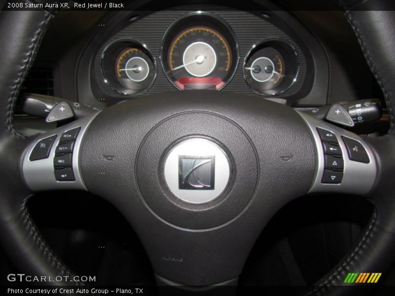 Red Jewel / Black 2008 Saturn Aura XR