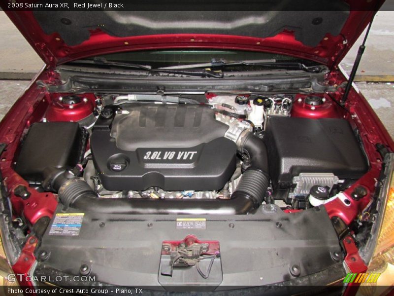 Red Jewel / Black 2008 Saturn Aura XR