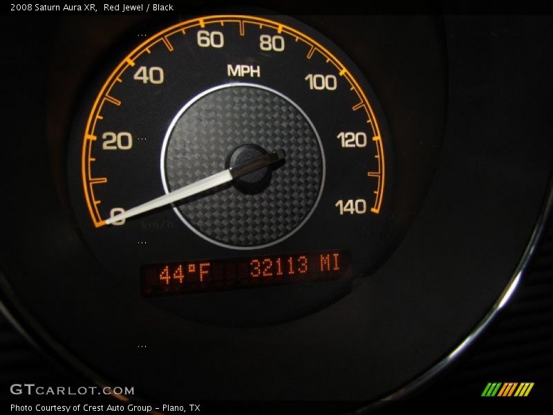 Red Jewel / Black 2008 Saturn Aura XR