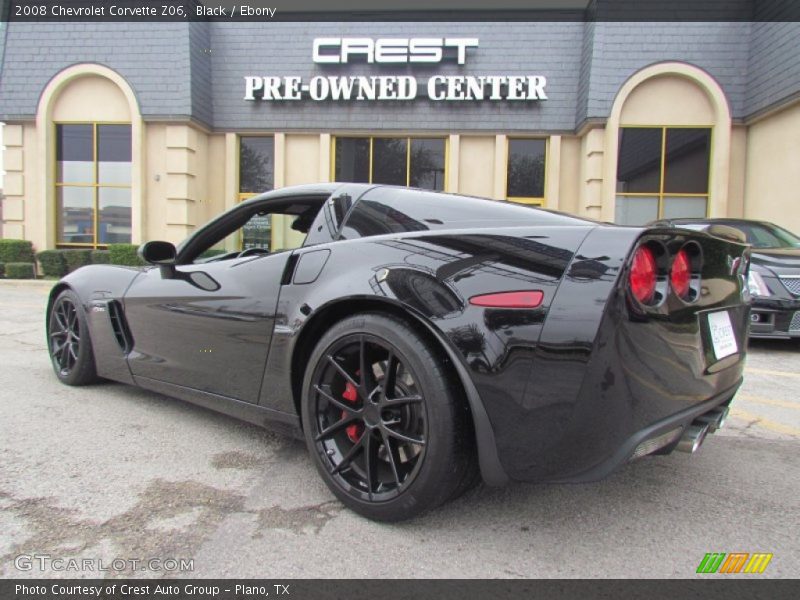 Black / Ebony 2008 Chevrolet Corvette Z06