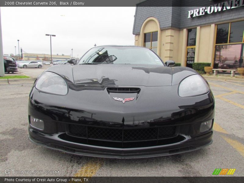 Black / Ebony 2008 Chevrolet Corvette Z06